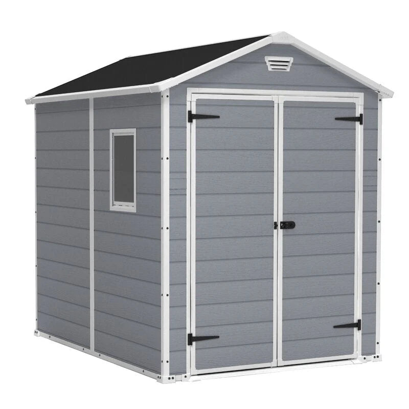 Manor 6 ft. W x 7.5 ft. D Plastic Storage Shed - image 11