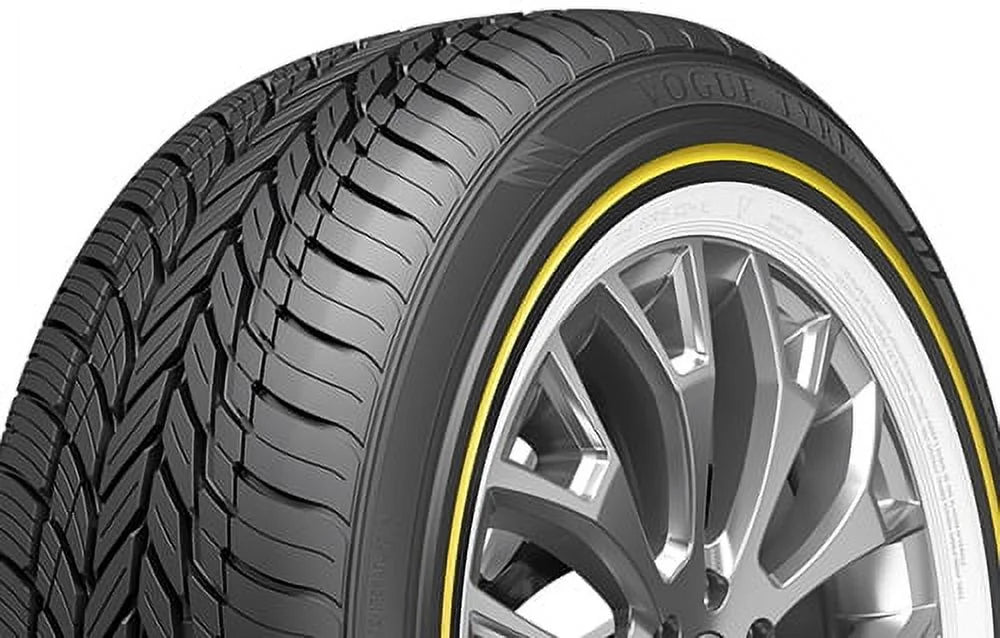 2 Vogue Tyres Custom Built Radial 235/55R17 99H White/Gold Sidewall Tires 460AA 0.3080.931 / 235/55/17 / 2355517 - image 2