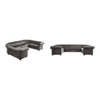Gdansk 9-Person U-Shaped Chesterfield Sectional Sofa - image 5
