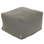 Majestic Home Goods Indoor Wales Poly/Linen Ottoman Pouf - 27" L x 27" W x 17" H - image 12
