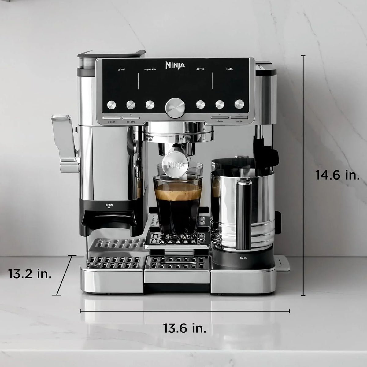 Ninja Luxe Café Pro Series, Espresso Machine, Drip Coffee, Cold Brew - image 3
