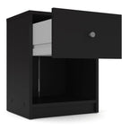 Pemberly Row 3PC Engineered Wood Dresser and Nightstands Bedroom Set in Black - image 10