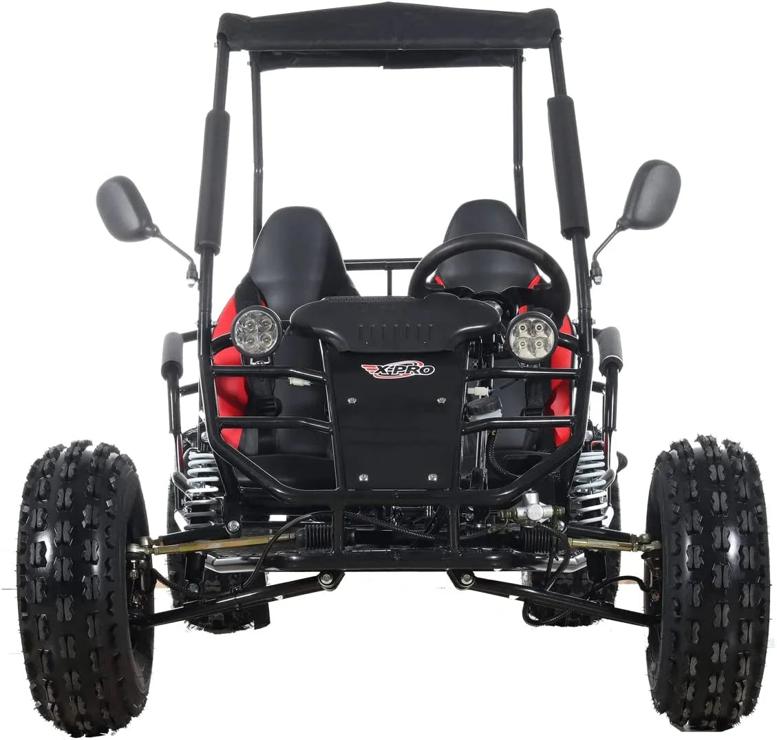 X-Pro New Rover 125cc Gas Powered Go Kart 3 Semi-Automatic Transmission w/Reverse Big 18"/19" Wheels - image 15