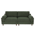 90-Inch Oversized Corduroy Sofa for Living Room with Reversible Cushions - image 41