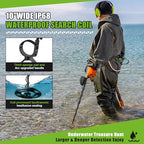 PalliPartners Metal Detector for Adults .Professional Gold Detector with LCD Display - image 4
