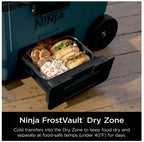Ninja / Cooler / FrostVault 45QT Cooler with Wheels / Insulated with Temp Dry Storage Drawer / Keeps Ice Cold for Days / for The Beach, Camping, Picnics & More / Ocean Blue / FB245AOB - image 7