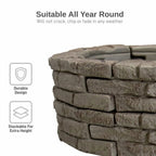 RTS Home Accents Rock Lock Raised Garden Bed Curved Rock (Pack of 4) - image 5
