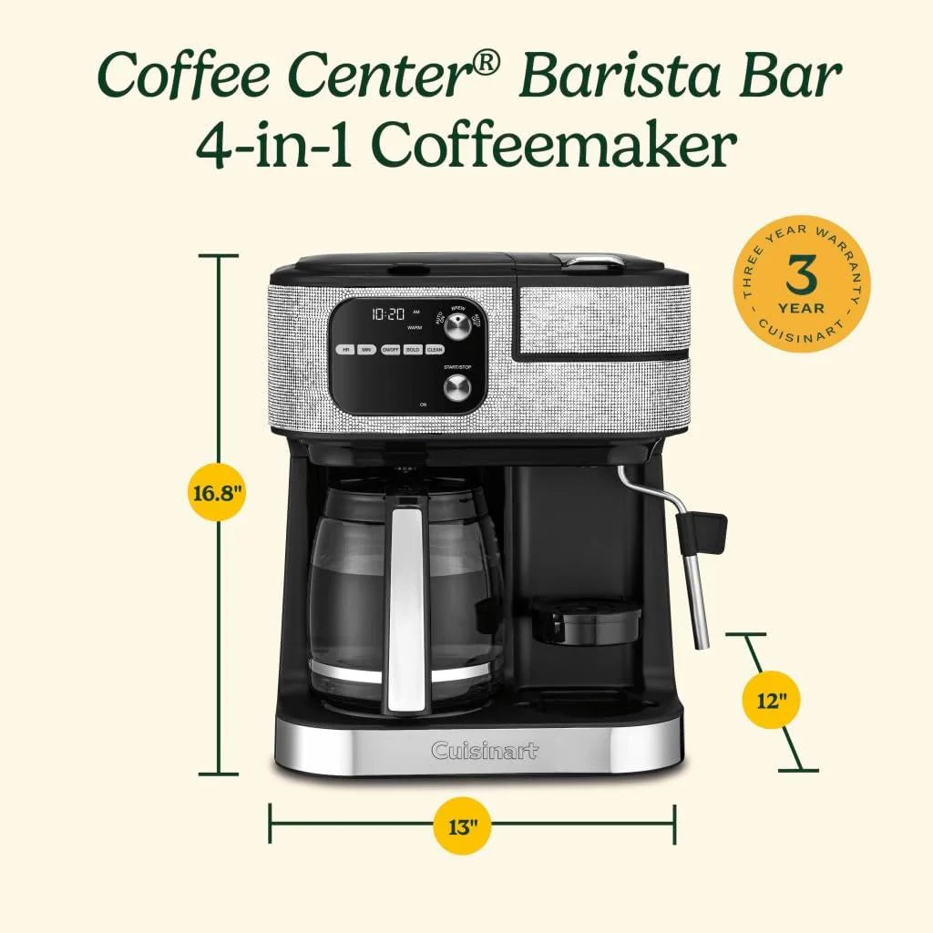 Coffeemaker 4-In-1 Coffee Center Barista Machine - image 16