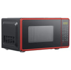 0.7 cu. ft. Countertop Microwave Oven, 700 Watts (Color : Red) - image 3
