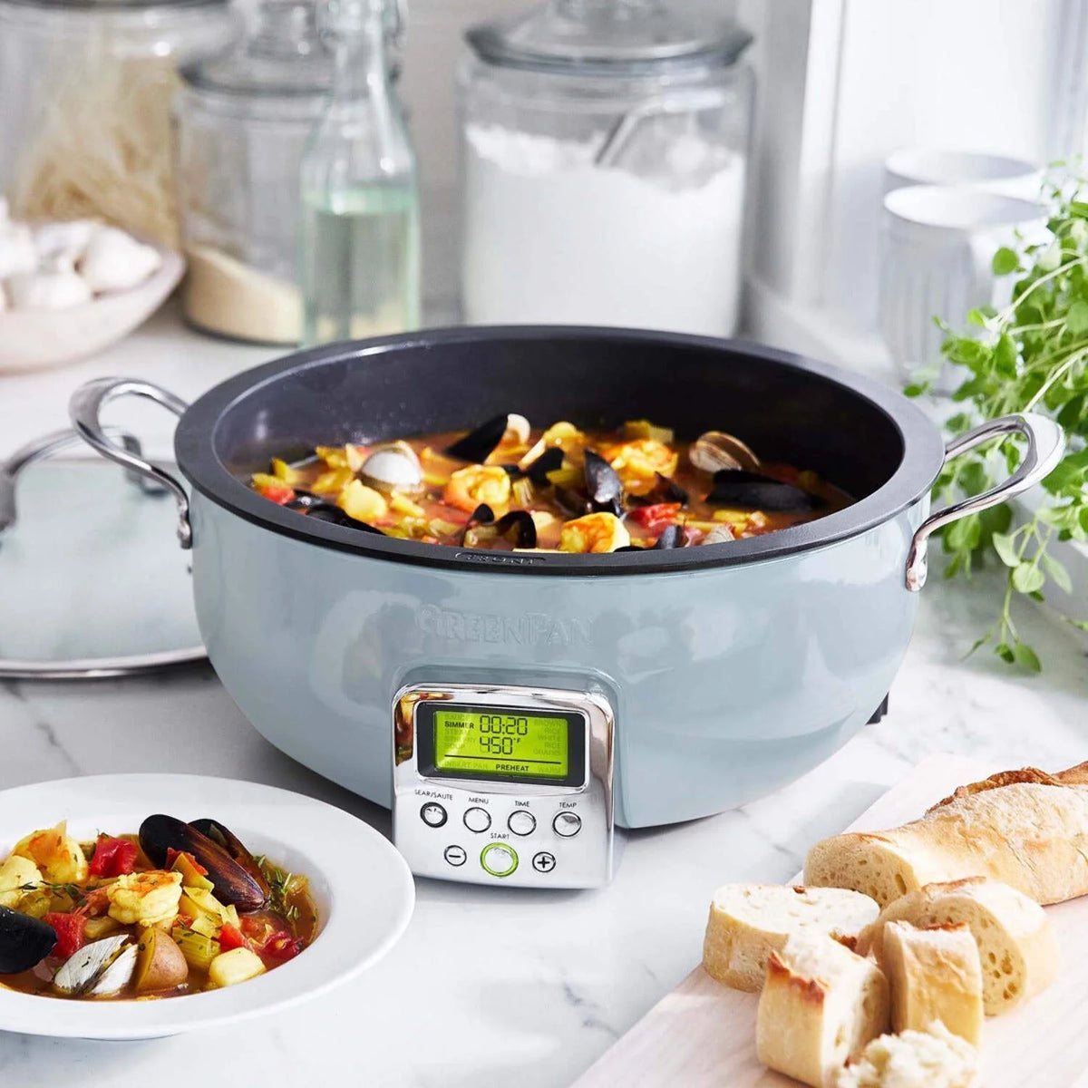 GreenPan Elite 6-Quart Essential Smart Skillet / Black - image 19