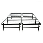 Brookside Foldable Full-Size Platform Bed Frame with Integrated Box Spring - image 5