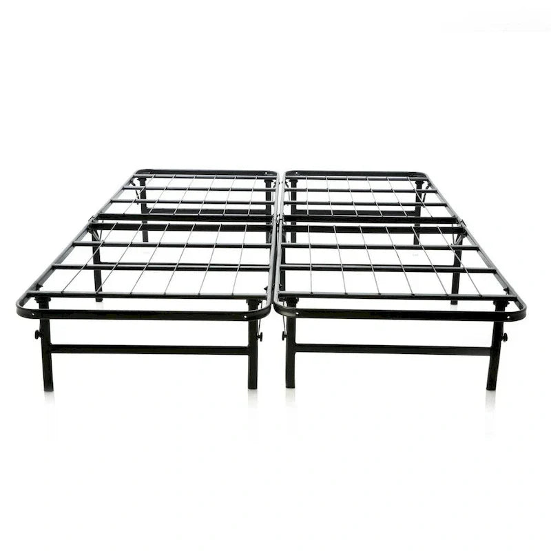 Brookside Foldable Full-Size Platform Bed Frame with Integrated Box Spring - image 5