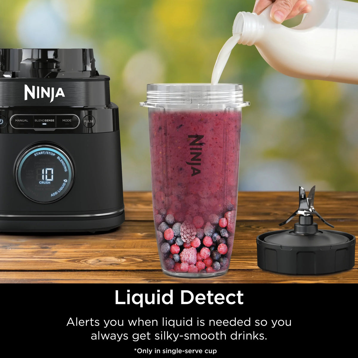 Ninja Detect Kitchen System Power Blender + Processor with Blend Sense Technology, Silver, TB400 - image 23