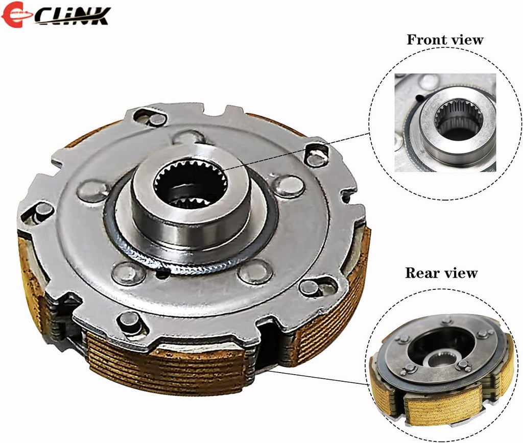 Wet Clutch Rebuild Kit,Shoe,Drum,One Way Bearing,Filter,Nuts Fits for HiSUN UTV 500 700,HS700,MSU500,MASSIMO Bennche COLEMAN POWERSPORTS QLINK Supermach - image 3