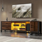 Contemporary 80-Inch TV Stand for 75/80/85 Inch TVs with 2 Drawers - image 20