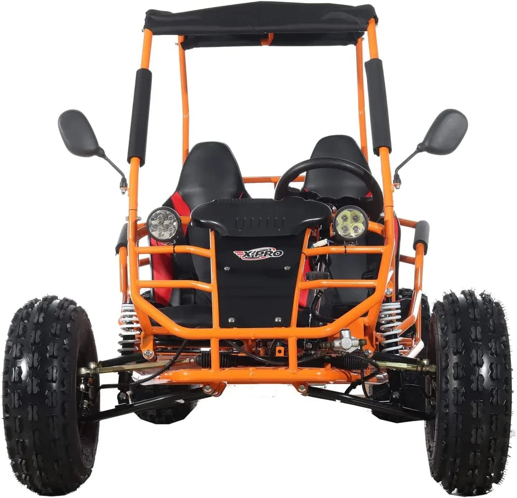 X-Pro New Rover 125cc Gas Powered Go Kart 3 Semi-Automatic Transmission w/Reverse Big 18"/19" Wheels - image 20