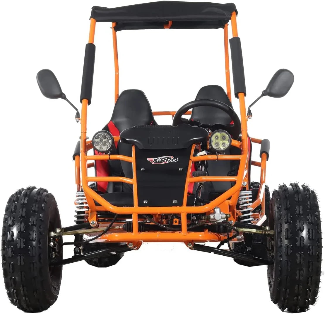 X-Pro New Rover 125cc Gas Powered Go Kart 3 Semi-Automatic Transmission w/Reverse Big 18"/19" Wheels - image 20