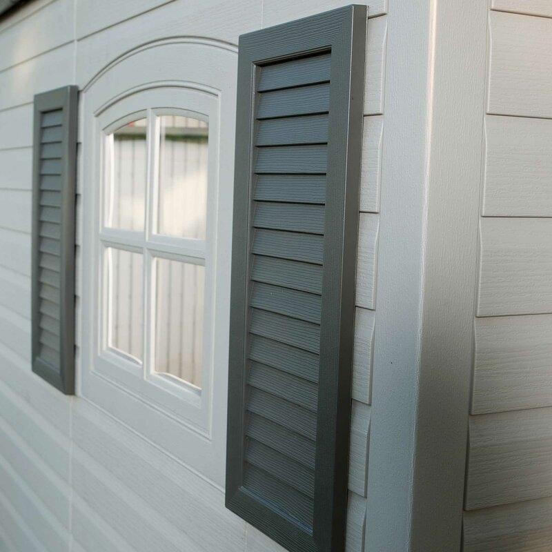 Side Entry 15 ft. W x 8 ft. D Plastic Storage Shed - image 7