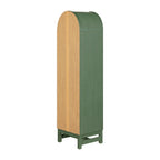 Better Homes & Gardens Juliet Narrow Arch Bookcase, Deep Green and Light Honey - image 13