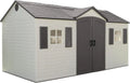 Lifetime 6446 Outdoor Storage Shed, 8 x 15 Foot, Desert Sand - image 1
