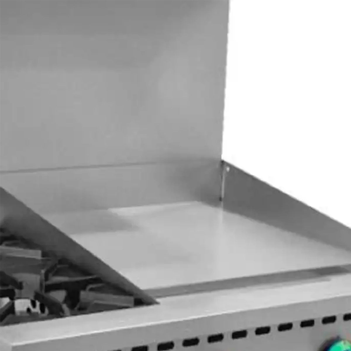 36 in. Commercial Oven Range 2 Hot Grates and 24" Flat Griddle Stove NSF 153,000BTU - image 3