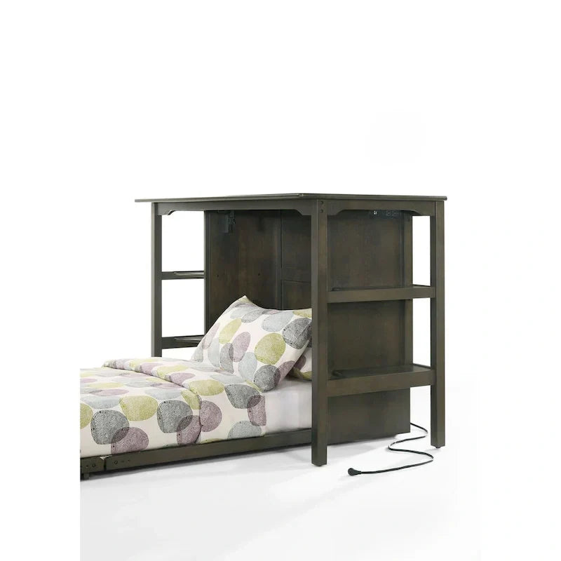 Siesta Murphy Bed Desk with Gel Memory Foam Mattress - image 6