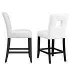Brda Keyhole Counter Height High Back Stools - Set of 2 - image 16