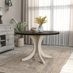 Joyfair Farmhouse 47-Inch White Wood Dining Table by Furniture of America - image 1