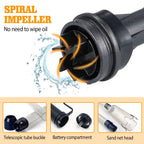Battery Operated Aquarium Vacuum Gravel Cleaner Portable Fish Tank Cleaner Siphon Pump - image 8