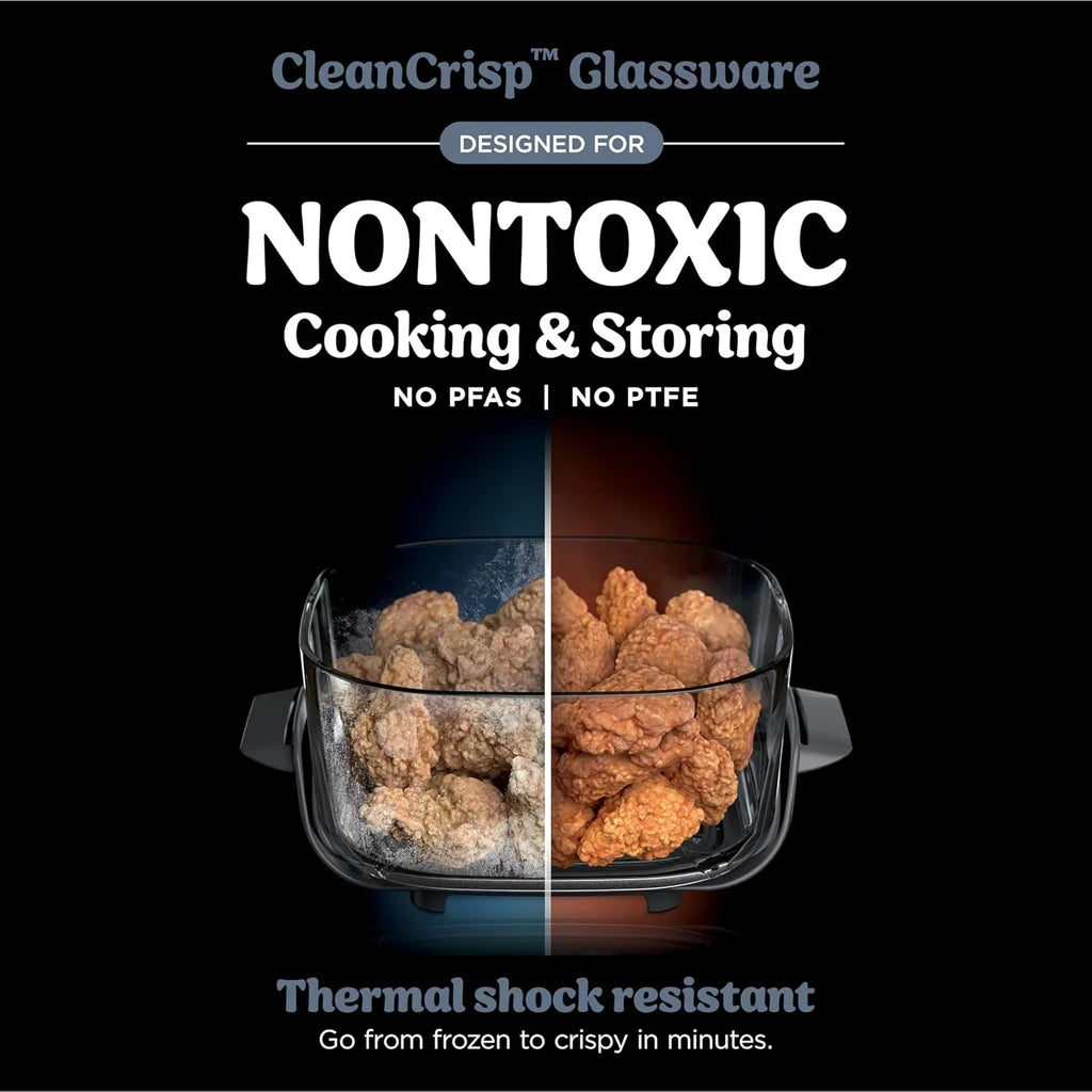 Ninja Crispi 4-in-1 Portable Glass Air Fryer Cooking System - image 10