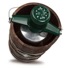 White Mountain 6 Qt. Green and Brown Electric Ice Cream Maker - image 2