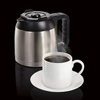 Hamilton Beach FlexBrew Thermal Coffee Maker, Single Serve & Full Pot, Compatible with K-Cup Pods or Grounds, Programmable, Black and Stainless (49966) - image 2