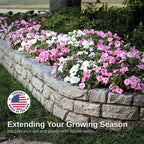 RTS Home Accents Rock Lock Raised Garden Bed Curved Rock (Pack of 4) - image 6