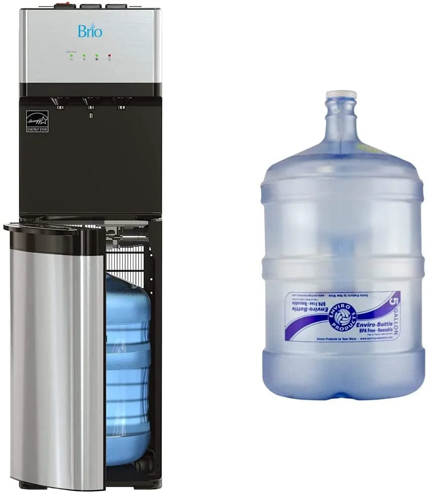 Self Cleaning Bottom Loading Water Cooler Water Dispenser 3 Temperature Settings - image 1