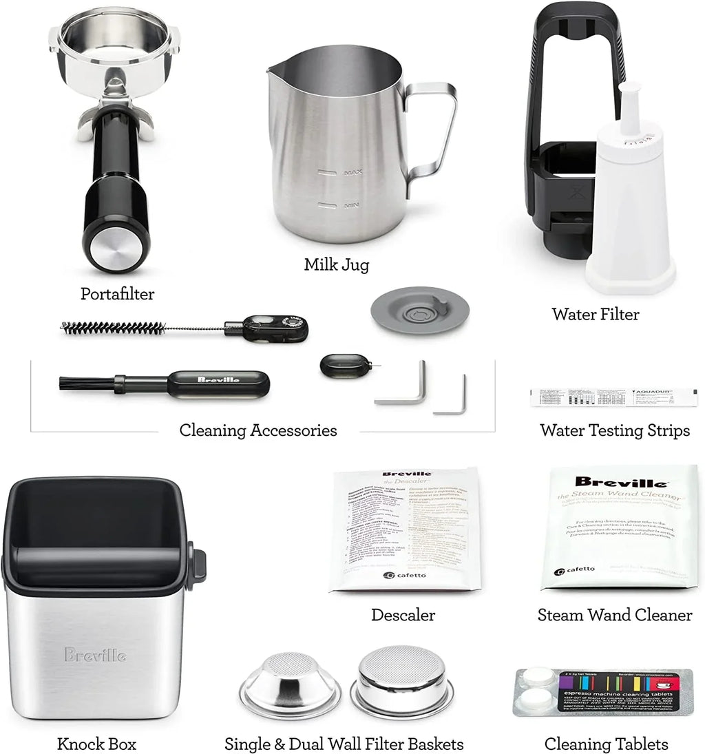 Breville Automatic Espresso Machine BES990BSSUSC - image 9