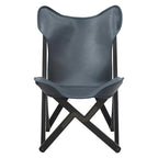 Cantu Authentic Top Grain Leather Tripolina Sling Chair by iNSPIRE Q Modern - image 37