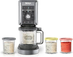 Ninja NC301 CREAMi Ice Cream Maker, for Gelato, Mix-ins, Milkshakes, Sorbet, Smoothie Bowls & More, 7 One-Touch Programs, with (2) Pint Containers & Lids, Compact Size, Perfect for Kids, Silver - image 17