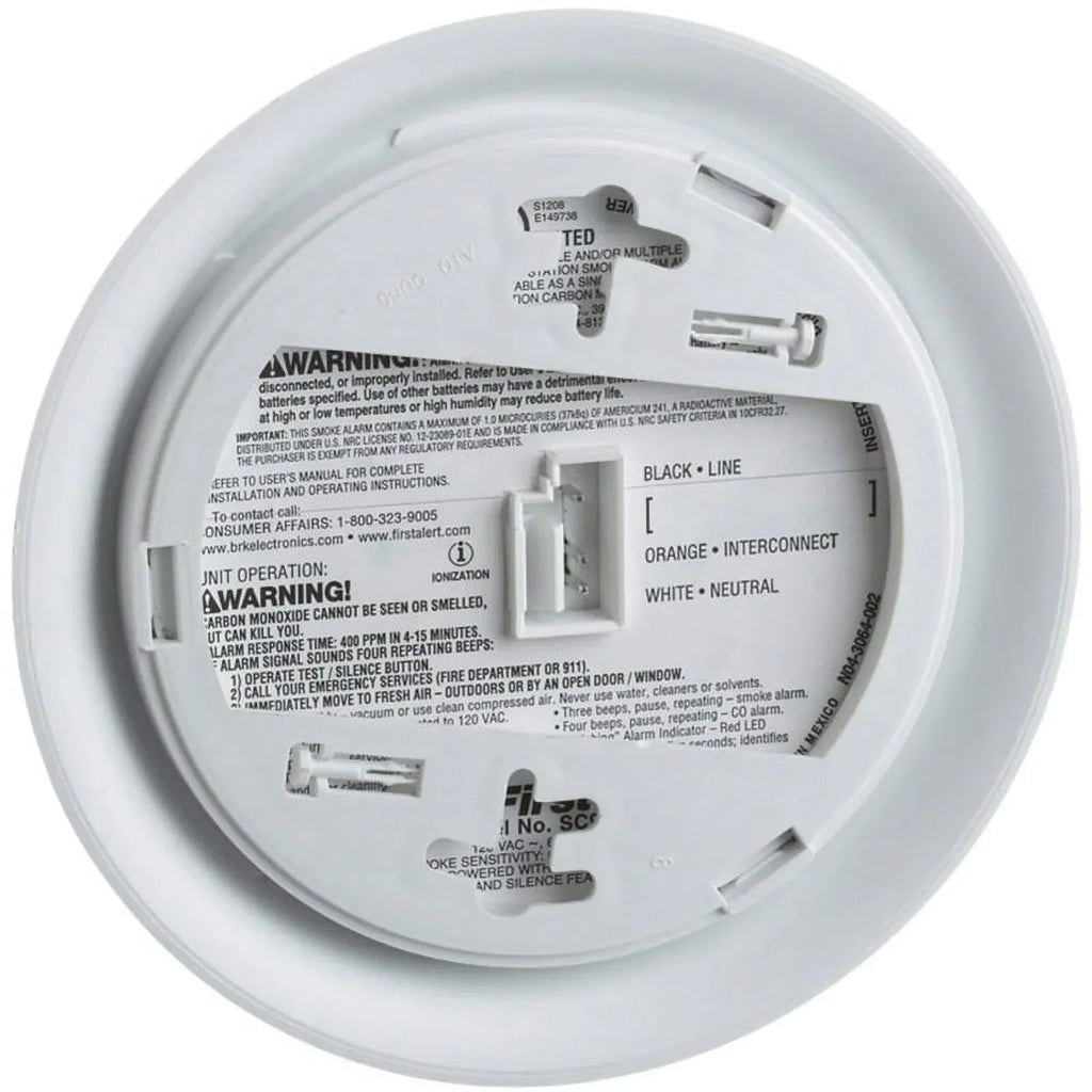 First Alert BRK SC9120B (2 Pack) Smoke & Carbon Monoxide Detector W/ Batt Backup - image 3