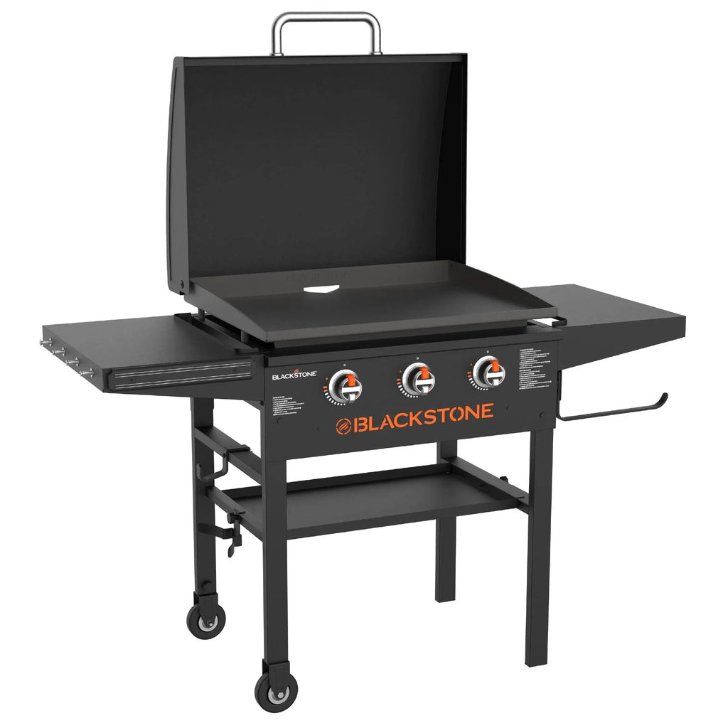 Blackstone 3-Burner 28" XL Griddle with Hood in Black - image 1
