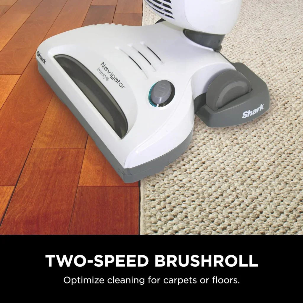 Shark SV1106 Navigator Freestyle Cordless Stick Vacuum, Lightweight, White/Grey, for Carpet & Pet Hair - image 8