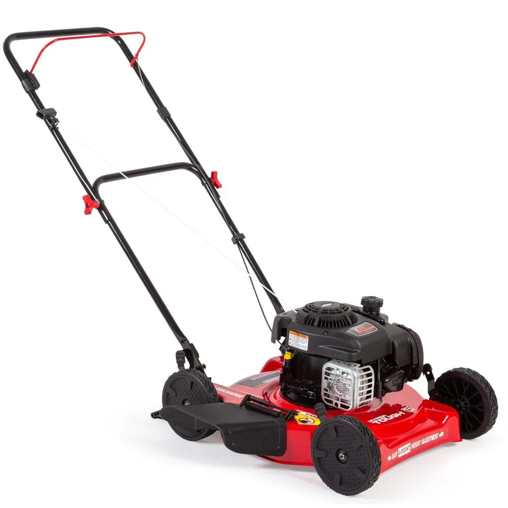 20-Inch 125cc Gas Push Mower with V-Twin Engine - image 1