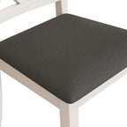 5-Piece Upholstered Chair Round Dining Table Set - image 9