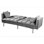 Bernal 75.6-Inch Velvet Sleeper Sofa Bed - image 19