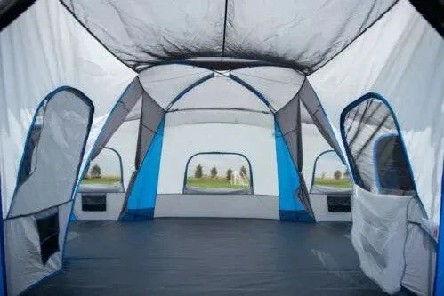 Family cabin tent for 16 people with 3 rooms and 3 entrances - image 3