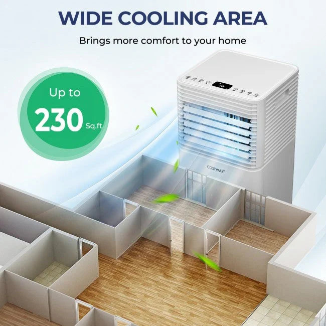 8000 BTU 3-in-1 Air Cooler with Dehumidifier and Fan Mode - image 14