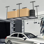 Pinypikaka 4'x8' Overhead Garage Storage Rack, 22"-40" Height Adjustable Ceiling Storage Rack 660lbs Weight Capacity - image 7