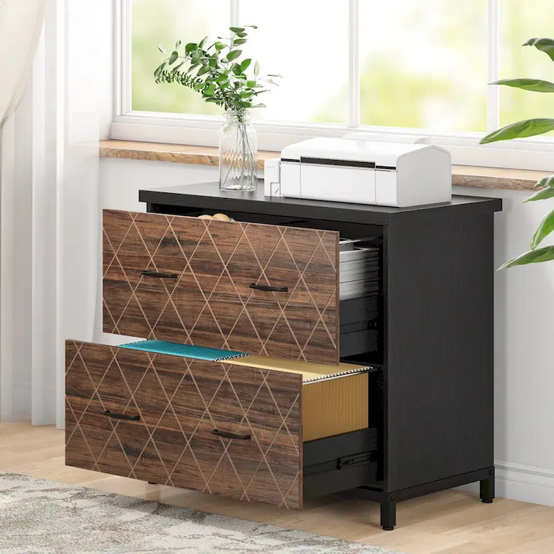 2-Drawer Lateral File Cabinet for Office Organization - image 12