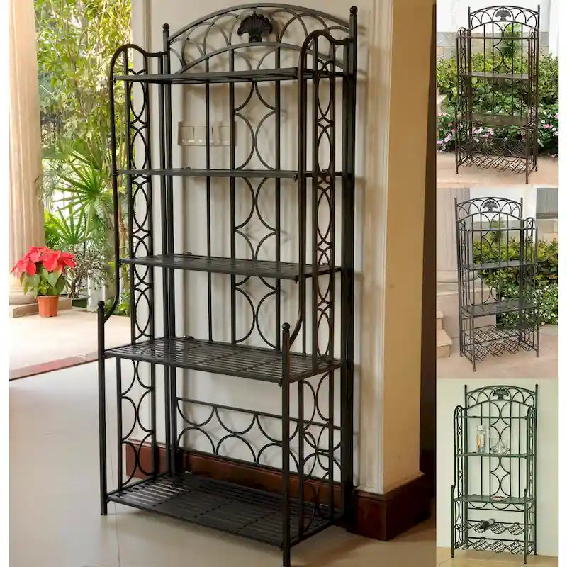 Mandalay 5-Tier Iron Baker's Rack - image 1