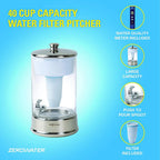 40 Cup Ready-Pour Glass Dispenser BPA-Free with Free Water Quality Meter NSF Certified - image 7