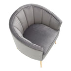 Randolf Velvet Accent Chair in Silver Orchid - image 31